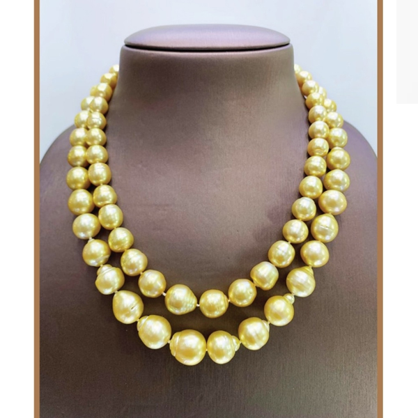 12-15mm White South Sea Pearl Necklace - Pure Pearls